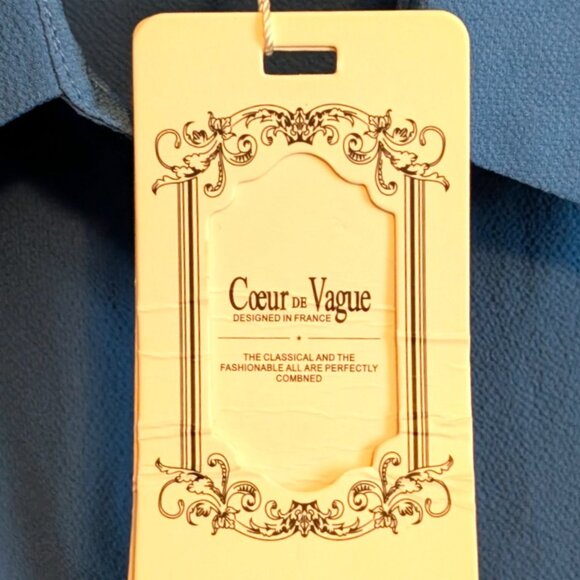 NWT Blue Light Summer Dress with Pockets - Picture 8 of 8